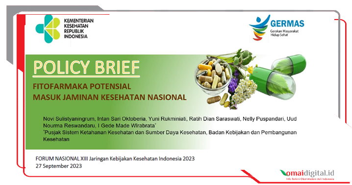 Breaking News: Policy Brief Fitofarmaka Potensial Masuk Jaminan Kesehatan Nasional