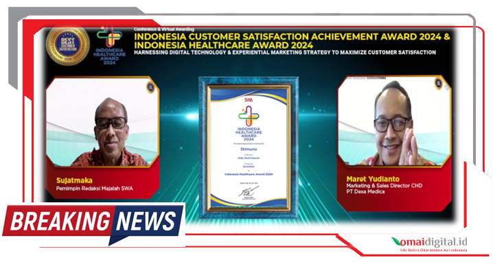 OMAI STIMUNO dan Indonesia HealthCare Award 2024